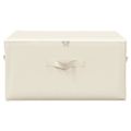 vidaXL Úložné boxy 2 ks látkové 43x34x23 cm krémové