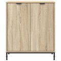 vidaXL Servírovacia skriňa Sonoma dub 69,5 x 33 x 82 cm
