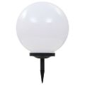 vidaXL Vonkajšia solárna lampa 40 cm LED guľová RGB