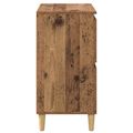 vidaXL Servírovacia skriňa Staré drevo 60 x 35 x 70 cm