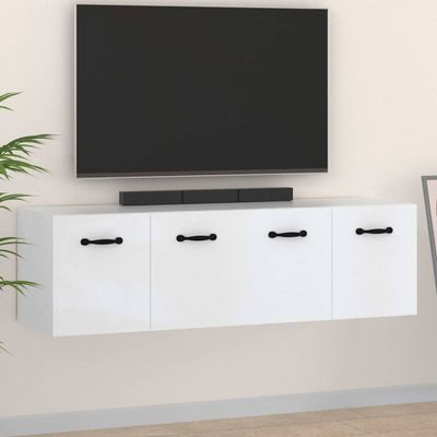 vidaXL Nástenné skrinky 2 ks biele 80x35x36,5 cm spracované drevo
