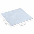 vidaXL Podlahové dosky Biely 5,11 m² 55 ks PVC