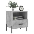 vidaXL Nočné stolíky 2 ks betónovo sivé 40x35x47,5 cm kompozitné drevo