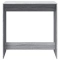 vidaXL Barový stôl sivý sonoma 102x50x103,5 cm kompozitné drevo