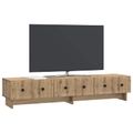 vidaXL TV skrinka 147 x 34,5 x 30 cm Dub artisan Kompozitné drevo