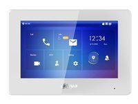 IP intercom station monitor - Wi-Fi, vnútorný - bezdrôtový, káblové - 802.11b/g/n - 2.4 Ghz - 10/100 Ethernet - biela