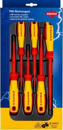 Knipex, Sada šroubovákov VDE Drážka / Phillips®