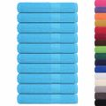 vidaXL Uteráky FROGN 10 ks tyrkysové 100x200 cm 360 g/m²