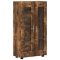 vidaXL Servírovacia skriňa FLORIN 55,5 x 29 x 100 cm Dymová dub