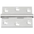 vidaXL Pánt 720 ks Strieborná 50 x 38 x 1,3 mm Oceľ