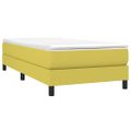 vidaXL Boxspring posteľ s matracom zelená 100x200 cm látka