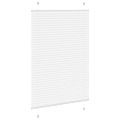 vidaXL plisovaná roleta biela 85x100 cm šírka látky 84,4 cm