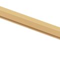 vidaXL Vnútorné dvere tenké zlaté 83x201,5 cm tvrdené sklo a hliník