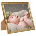 vidaXL Fotorámiky na stôl, koláž 5 ks, zlaté 30x30 cm, MDF