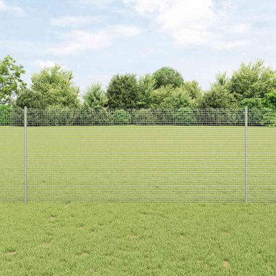 vidaXL Zváraný drôtový plot s podperou 25 x 1 m (Š x V)