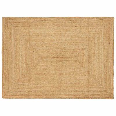vidaXL Kusové koberce Prírodná 120 x 170 cm Juta