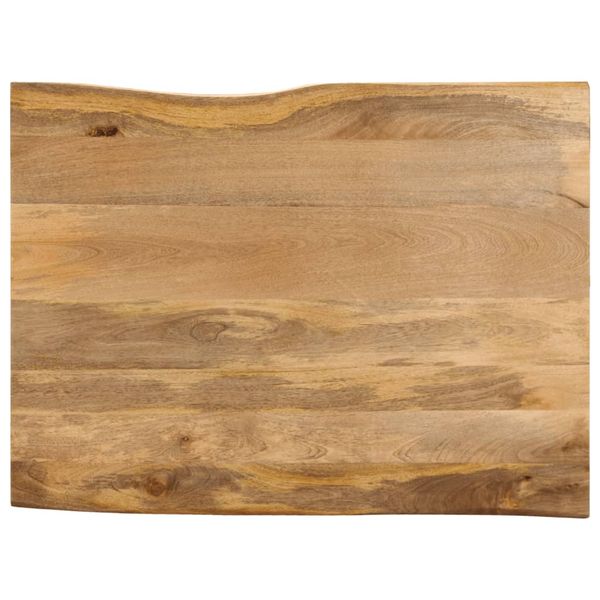 vidaXL Stolová doska 110x80x2,5 cm živý okraj masívne mango