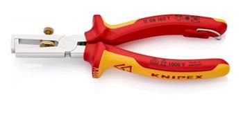 Knipex, 11 06 160 T, Odizolovacie kleště S otevriacou pružinou, univerzálny
