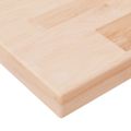 vidaXL Polica 80x20x2,5 cm neošetrený dubový masív