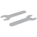 vidaXL Spanner 2 ks Strieborná 13 mm Železo