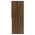 vidaXL Knižnica hnedý dub 67x24x161 cm spracované drevo