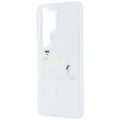 Puzdro Karl Lagerfeld IML KC Script MagSafe pre Samsung Galaxy S26 Ultra transparentné