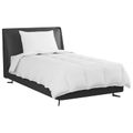 vidaXL 2-v-1 Prikrývka s vankúšom 2 ks Biela Husacia perie