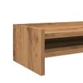 vidaXL Stojan na monitor dub artisian 42x24x16 cm kompozitné drevo