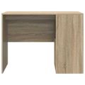 vidaXL Stôl Sonoma dub Kompozitné drevo 102 x 50 x 75 cm