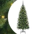 vidaXL Umelý vianočný stromček Zelená 120 cm PE a PVC