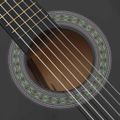 vidaXL Klasická gitara pre začiatočníkov a deti čierna 3/4 39"