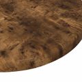 vidaXL Vrchná doska Ø 30 x 1,5 cm Okrúhly Kompozitné drevo Dymový dub
