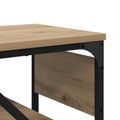 vidaXL Konferenčnýstolík Remeselný dub Kompozitné drevo 75x30x75cm