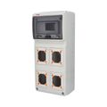 Skriňa 3961 AcquaCOMBI IP65, 4 otvory, 8 modulov, 500x230x155mm