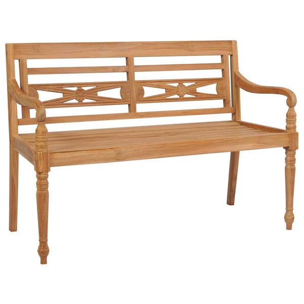 vidaXL Lavička Batavia 150 cm, tíkové drevo