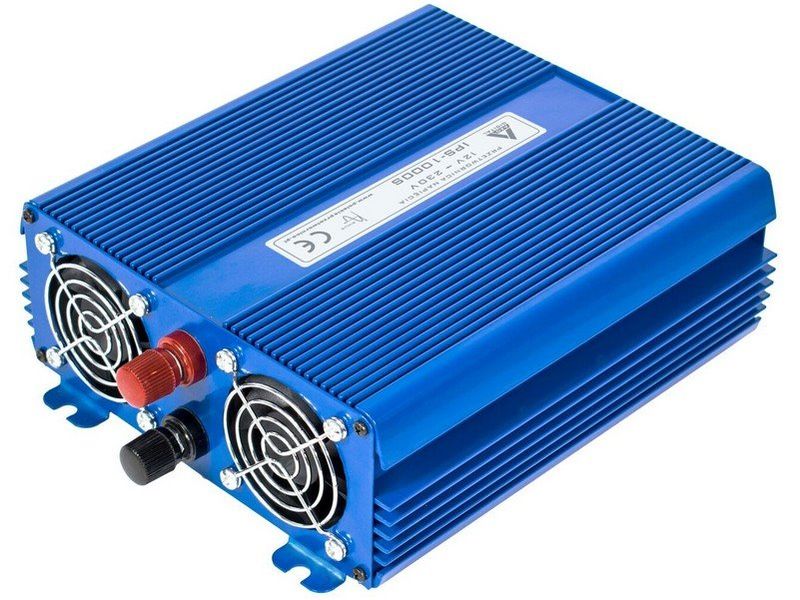 Měnič napětí 12 V/230 V 1000 W AZO Digital IPS-1000S, čistá sinusovka Měnič napětí 12 V/230 V 1000 W AZO Digital IPS-1000S, čistá sinusovka