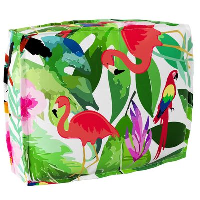 vidaXL Podložka Kvetinový Viacfarebný 50 x 40 x 12 cm Oxfordská látka