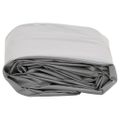 vidaXL Celta, sivá Ø 2,4 m 650 g/m²