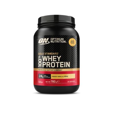 100% Whey Gold Standard - Optimum Nutrition, francúzsky vanilkový krém, 768 g