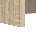 vidaXL Nástenný stôl Sonoma dub Kompozitné drevo 100 x 45 x 30 cm