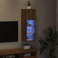 vidaXL Nástenný TV kabinet 30,5 x 30 x 90 cm Remeselný dub
