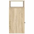 vidaXL Nočné skrinky 2 ks so zásuvkou dub sonoma 25x31x66 cm