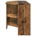 vidaXL RohováTVskriňa 102 x 40,5 x 45 cm Staré drevo Kompozitné drevo