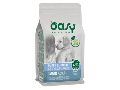 OADODPLA0250A Oasy One Animal Protein OAP PUPPY MEDIUM/LARGE LAMB 2,5kg
