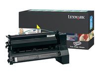 Vysoká výťažnosť - žltá - originálna - kazeta s farbivom LCCP - pre Lexmark C780dn, C780dtn, C780n, C782dn, C782dtn, C782n, X782e
