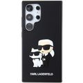 Karl Lagerfeld puzdro pre Samsung Galaxy S24 Ultra KLHCS24L3DRKCNK čierne HC 3D RUBBER KC NFT