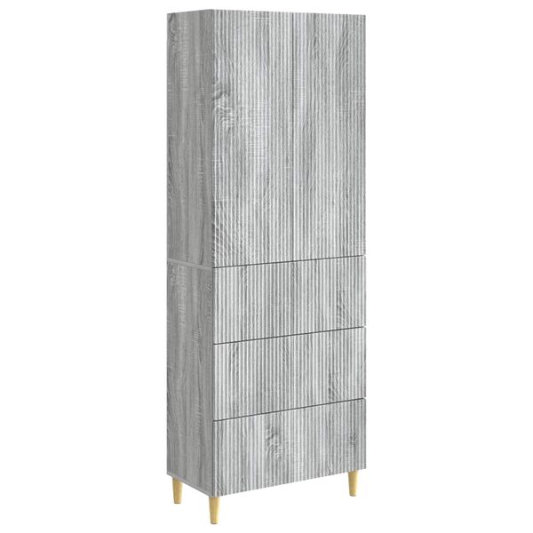 vidaXL Sada skríň 2 pcs 66 x 34,5 x 90 cm Kompozitné drevo