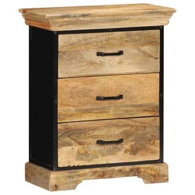 vidaXL Skrinka so zásuvkami 60x30x75 cm masívne mangovníkové drevo