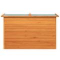 vidaXL Záhradný úložný box 126x72x72 cm, drevo