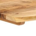 vidaXL Jedálenský stôl 118x58x76 cm masívne akáciové drevo
